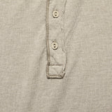 Pointelle Henley - Coffee Heather - Save Khaki - STAG Provisions - Tops - L/S Knit