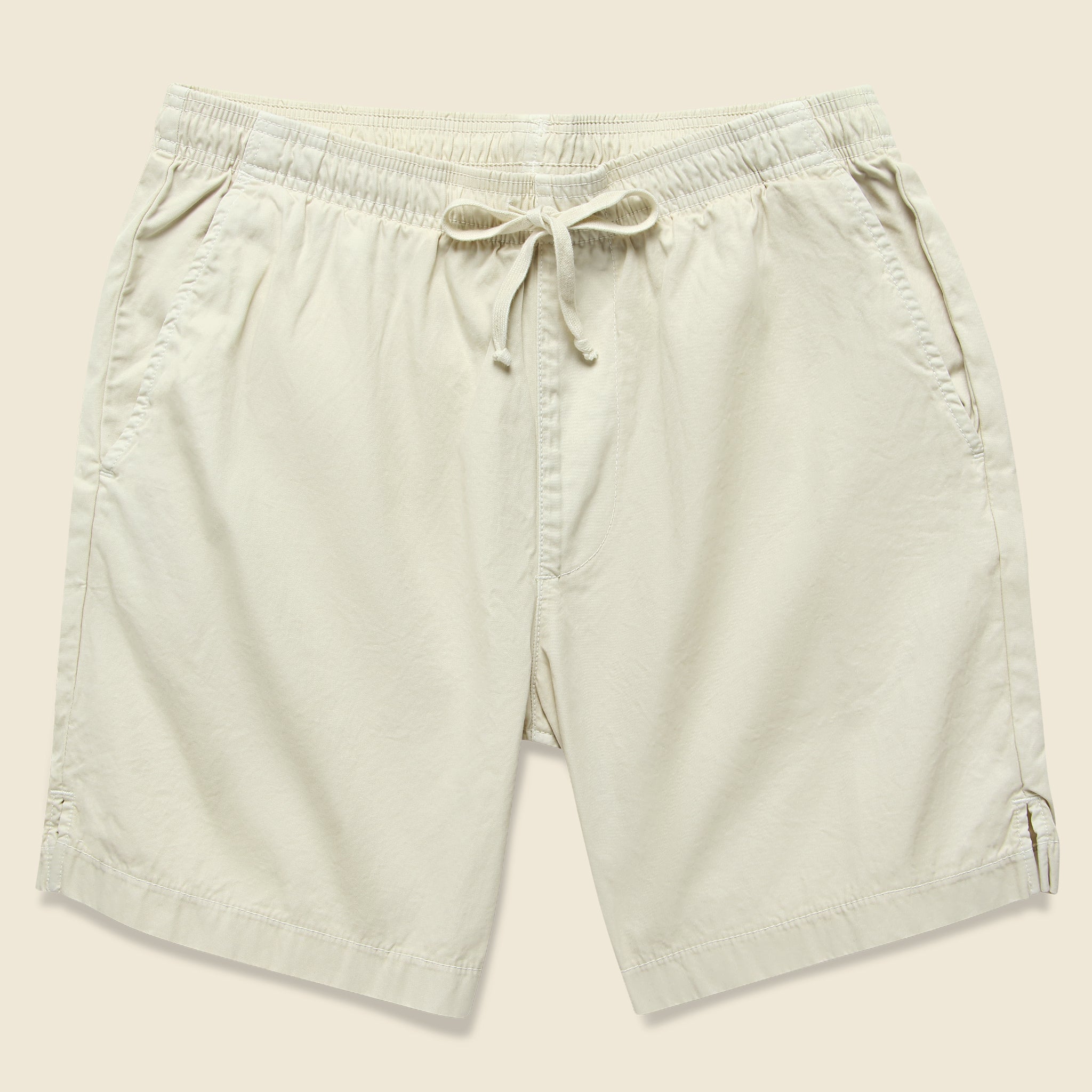 Light Twill Easy Short - Stone - Save Khaki - STAG Provisions - Shorts - Lounge