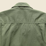 Twill Camp Shirt - Olive Drab - Save Khaki - STAG Provisions - Tops - S/S Woven - Solid