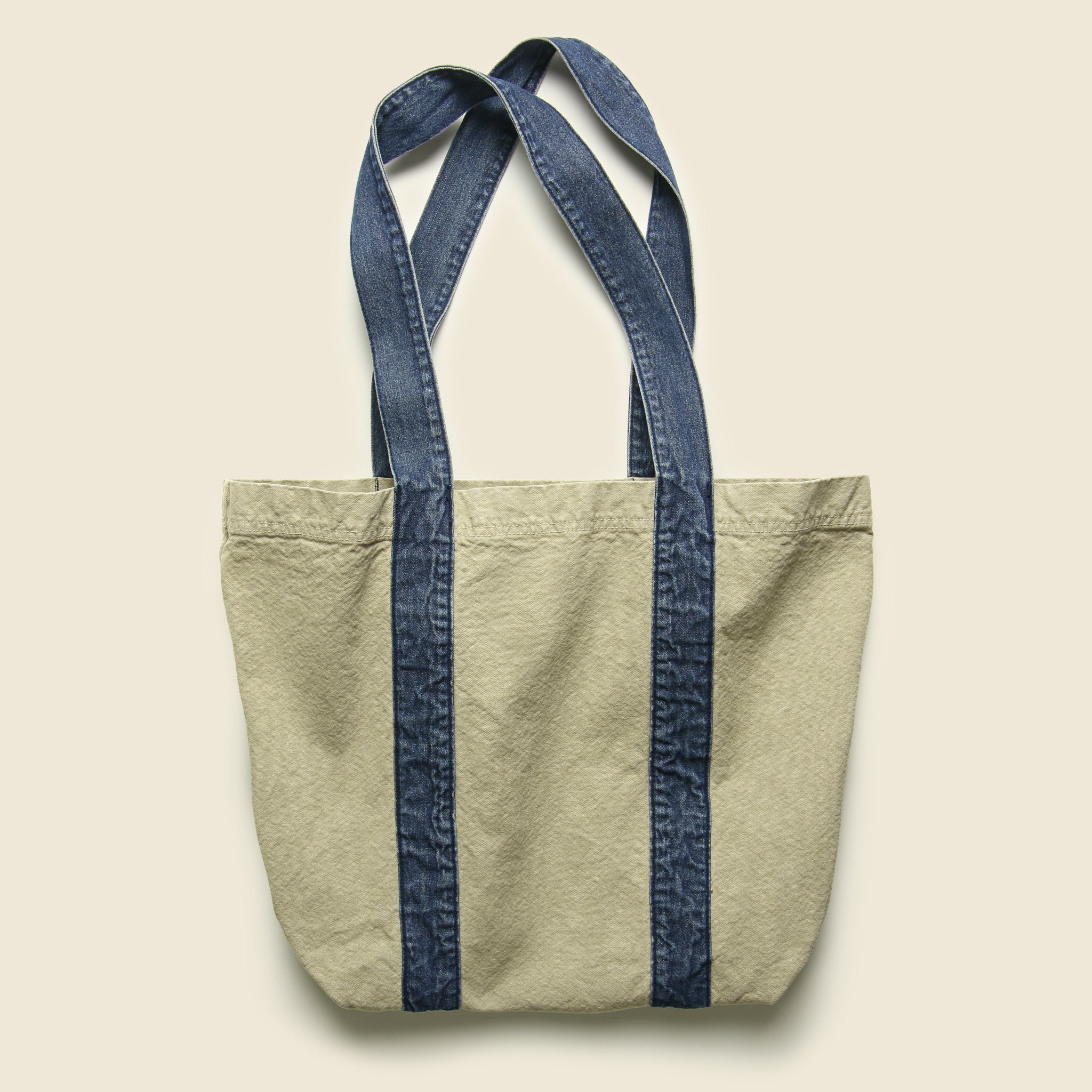 
                          Canvas/Denim Tote Bag - Khaki - Save Khaki - STAG Provisions - Accessories - Bags / Luggage
                        