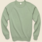 Supima Crew Sweatshirt - Willow - Save Khaki - STAG Provisions - Tops - Fleece / Sweatshirt