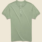 Supima Henley - Willow - Save Khaki - STAG Provisions - Tops - S/S Knit