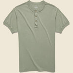 Supima Jersey Henley - Thyme - Save Khaki - STAG Provisions - Tops - S/S Knit