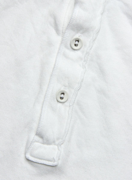 
                          Pointelle Henley - White - Save Khaki - STAG Provisions - Tops - L/S Knit
                        