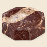 Red Marble Prism Bowl - Home - STAG Provisions - Home - Art & Accessories - Vessel