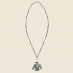 Thunderbird Pendant Necklace - Sterling/Turquoise - Smith Bros. Trading Co. - STAG Provisions - One & Done - Accessories & Jewelry