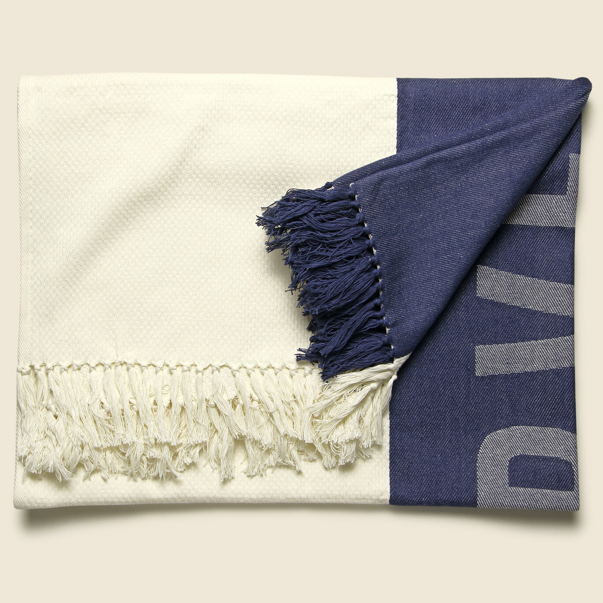 
                          Reserved Towel - Indigo - SIR/MADAM - STAG Provisions - Gift - Towel
                        