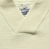 V-Neck Waffle Sweater - Off-White - Schott - STAG Provisions - Tops - Sweater
