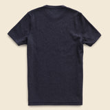 Heavy Bag Waffle Tee - Deep Ocean - Taylor Stitch - STAG Provisions - Tops - S/S Knit