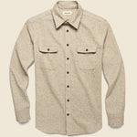 Yosemite Flannel - Oat Donegal - Taylor Stitch - STAG Provisions - Tops - L/S Woven - Solid
