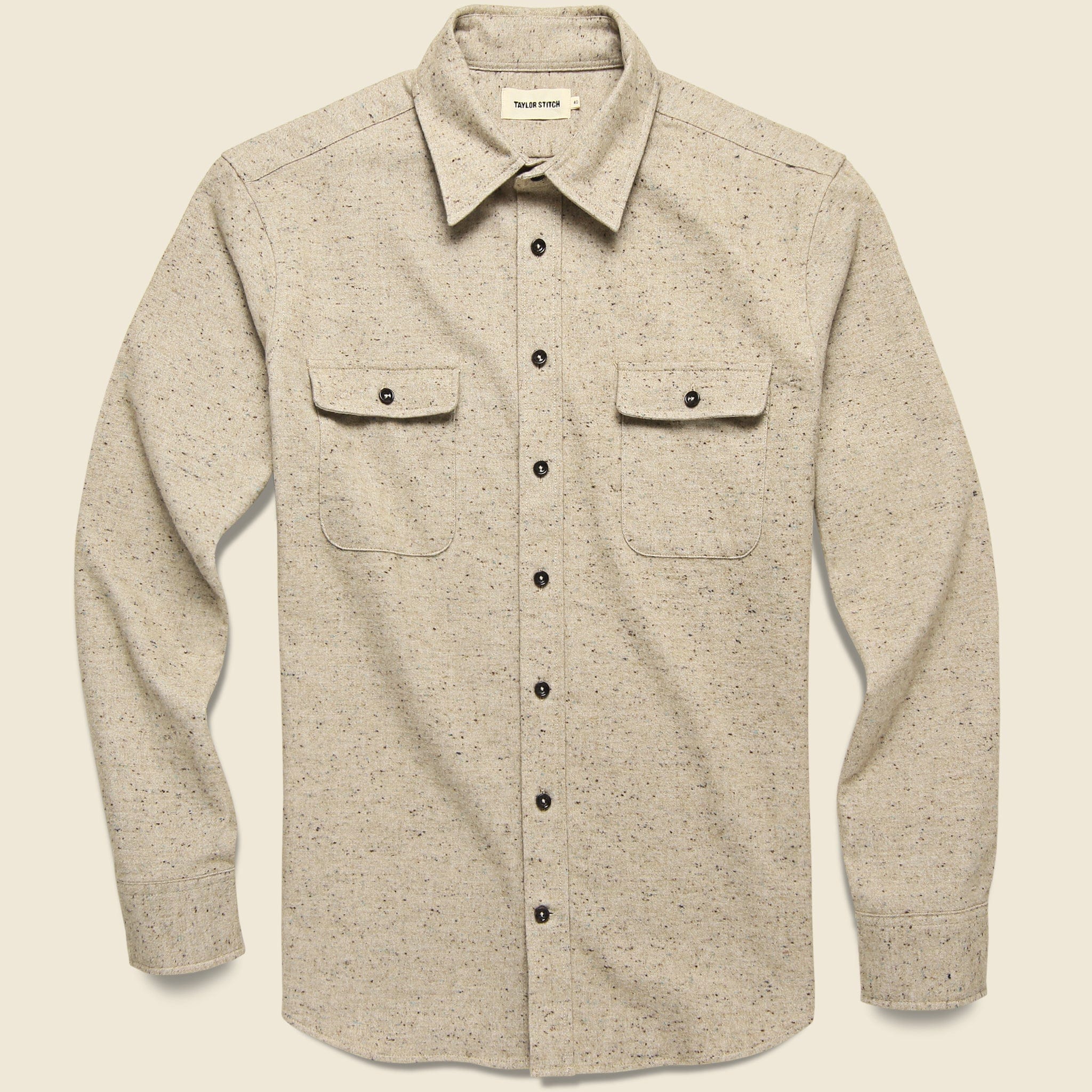 Yosemite Flannel - Oat Donegal - Taylor Stitch - STAG Provisions - Tops - L/S Woven - Solid