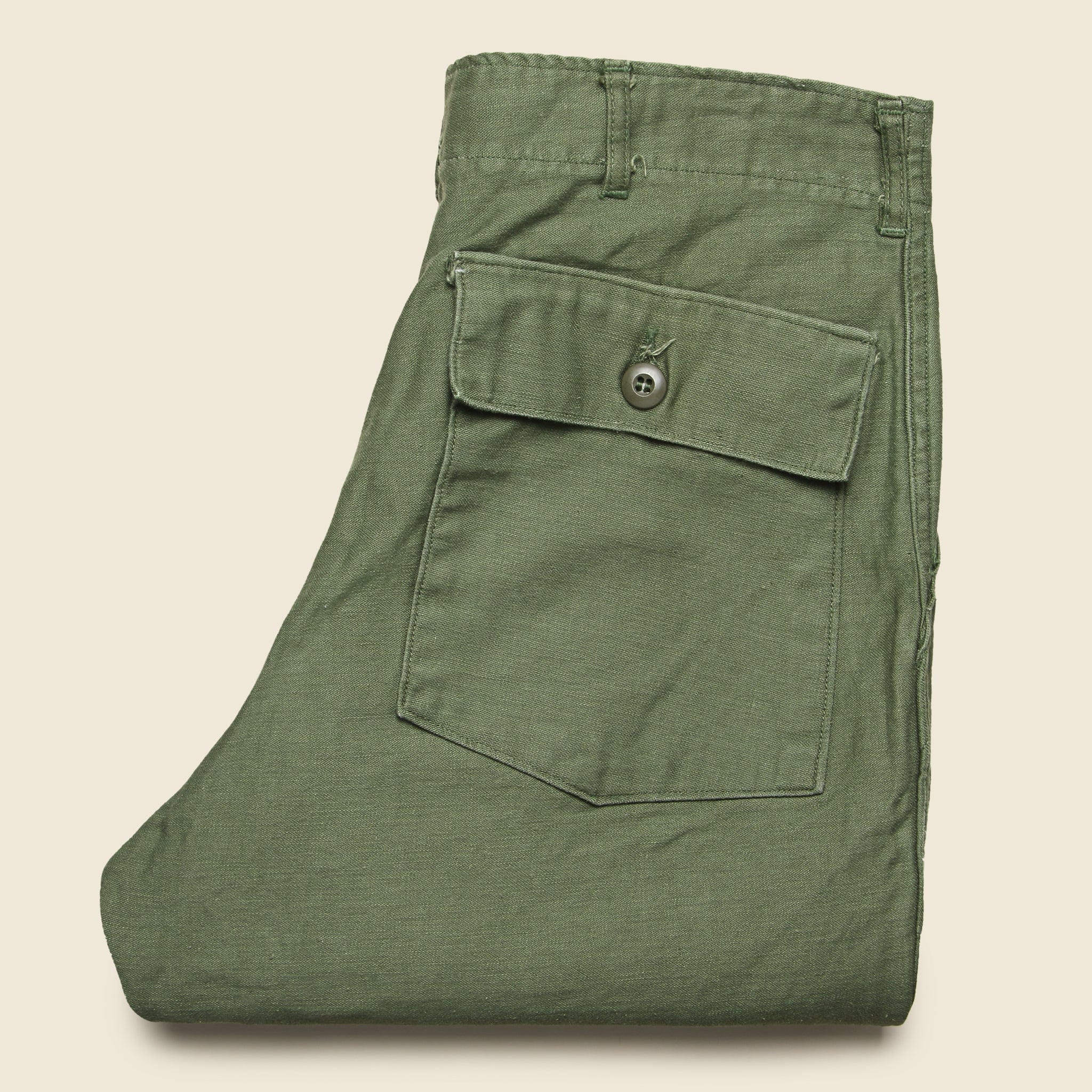 Vintage Military-Issued Sateen Fatigues - Birds - Tom Jean Webb - STAG Provisions - One & Done - Apparel