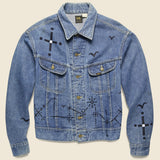 Vintage Lee Rider Jacket - All Seeing Eye - Tom Jean Webb - STAG Provisions - One & Done - Apparel
