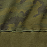 Fatigue Camo Sweatshirt - Green - Todd Snyder - STAG Provisions - Tops - Fleece / Sweatshirt