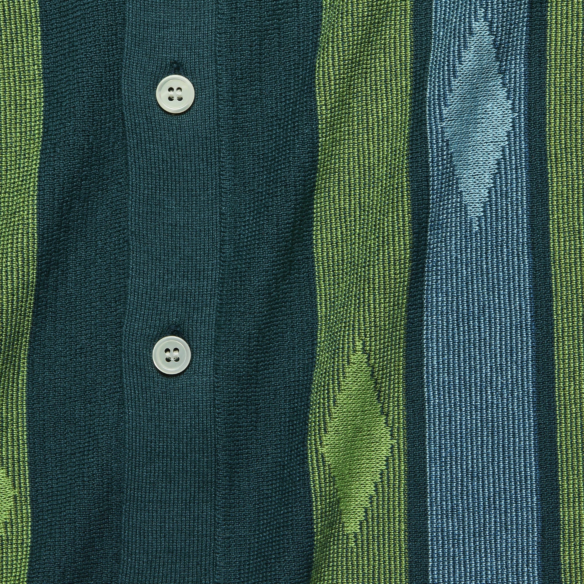 
                          Striped Argyle Button-Down Sweater Polo - Storm Green - Todd Snyder - STAG Provisions - Tops - S/S Knit
                        