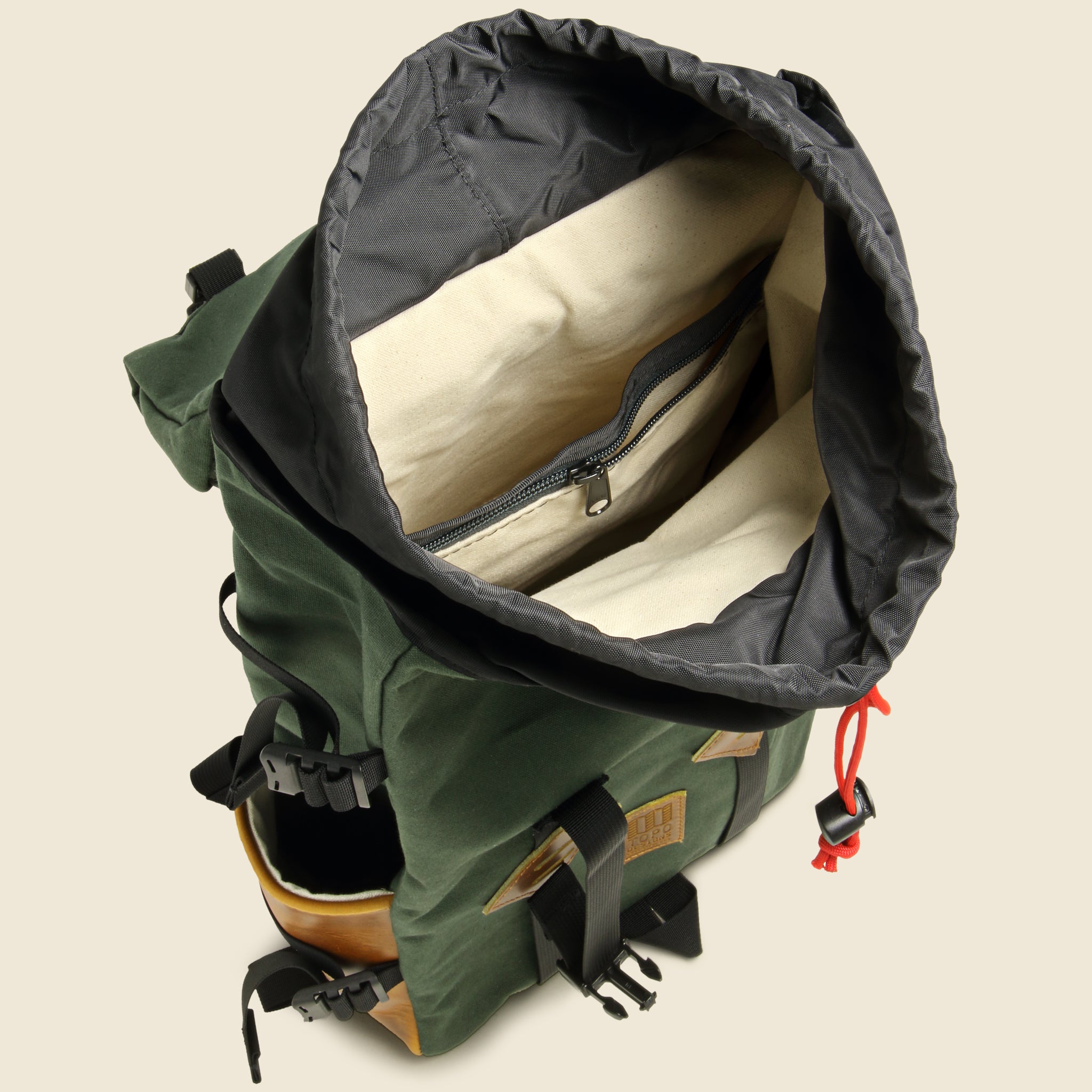 
                          Heritage Canvas Klettersack - Olive - Topo Designs - STAG Provisions - Accessories - Bags / Luggage
                        