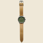 Expedition Scout Chronograph Leather Strap Watch 42mm - Green/Tan - Timex - STAG Provisions - Accessories - Watches