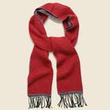Double-Sided Scarf - Red/Grey - Universal Works - STAG Provisions - Accessories - Scarves