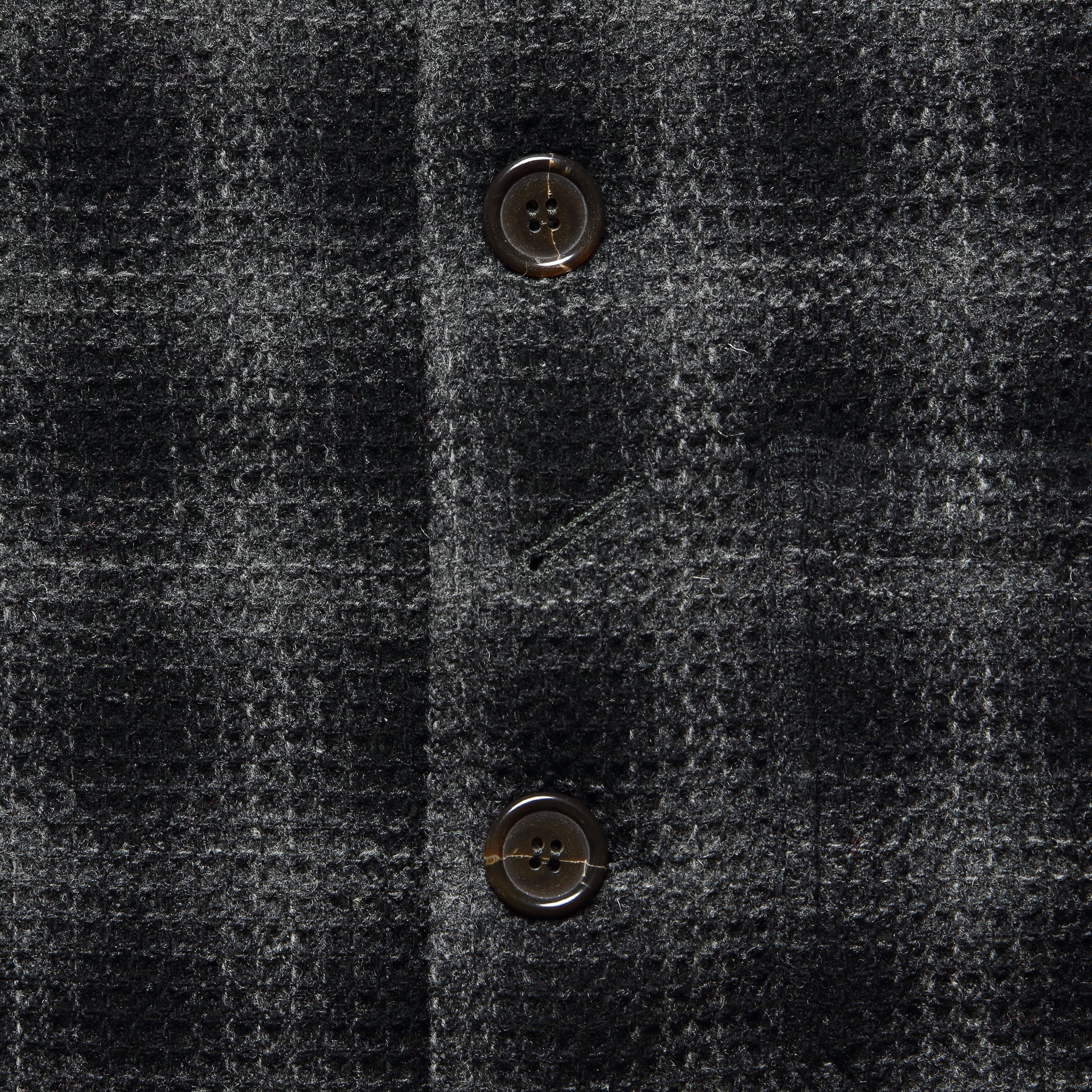 
                          Bakers Merino Check Chore Jacket - Charcoal - Universal Works - STAG Provisions - Outerwear - Coat / Jacket
                        