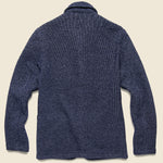 Bakers Stripe Chore Jacket - Indigo - Universal Works - STAG Provisions - Outerwear - Coat / Jacket