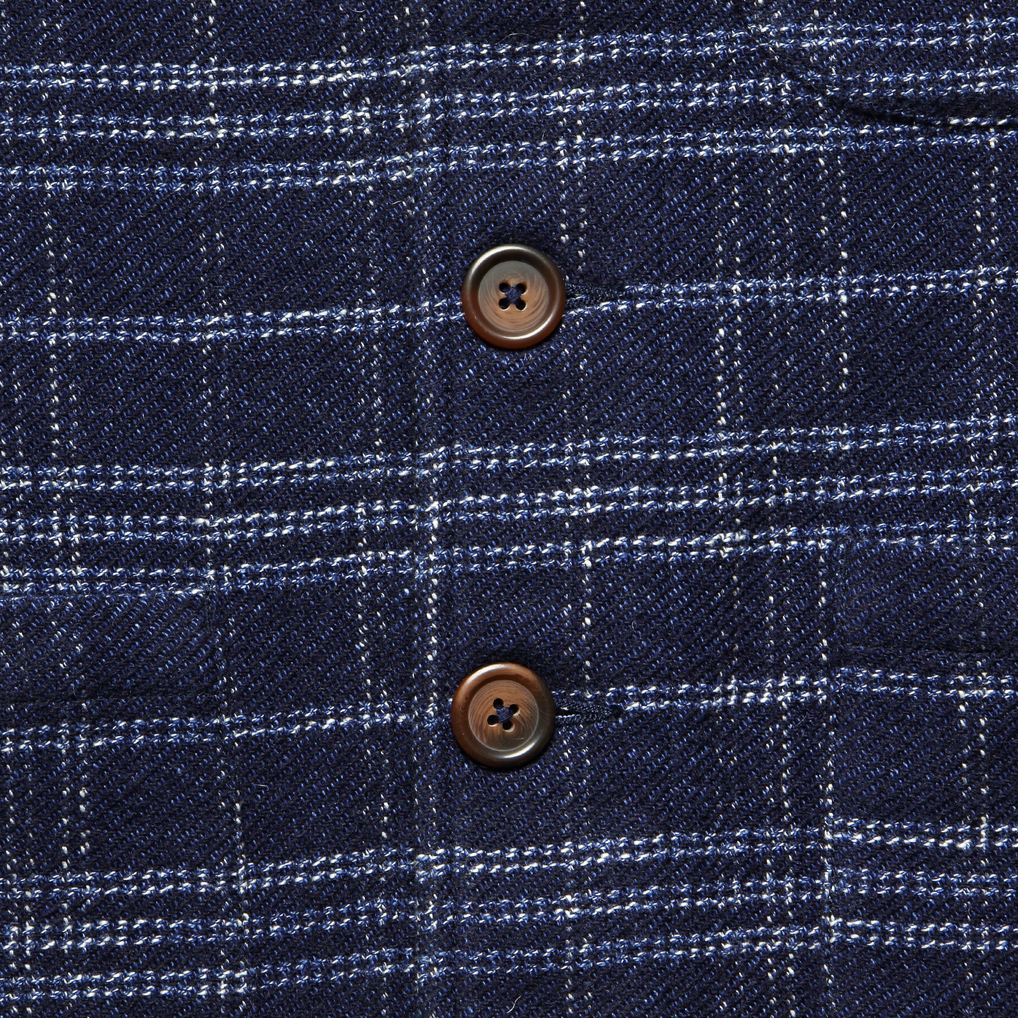 
                          Check Prairie Jacket - Indigo - Universal Works - STAG Provisions - Outerwear - Coat / Jacket
                        