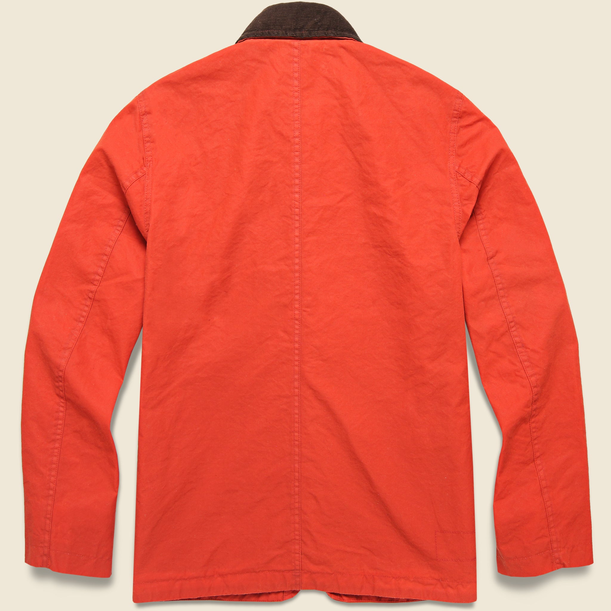 
                          Bakers Chore Jacket - Red Tek Wax - Universal Works - STAG Provisions - Outerwear - Coat / Jacket
                        