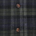Simple Wool Bakers Jacket - Charcoal Check - Universal Works - STAG Provisions - Outerwear - Coat / Jacket