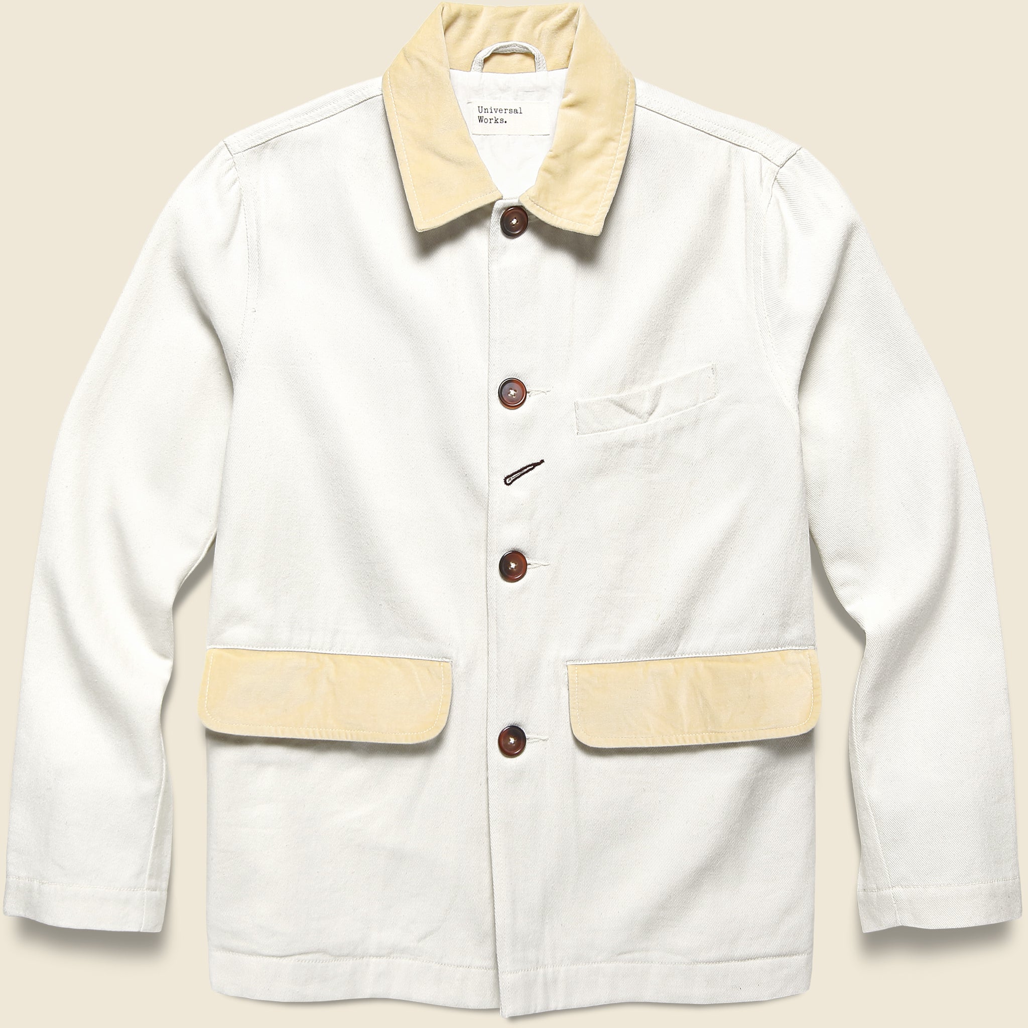 ES Jacket - Winter White - Universal Works - STAG Provisions - Outerwear - Coat / Jacket