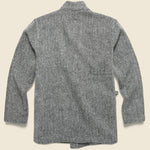 Kyoto Work Jacket - Grey Herrinbone Harris Tweed - Universal Works - STAG Provisions - Outerwear - Coat / Jacket