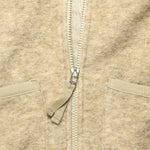 Wool Fleece Zip Waistcoat - Stone - Universal Works - STAG Provisions - Outerwear - Vest
