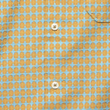 Delos Woven Camp Shirt - Sand/Blue - Universal Works - STAG Provisions - Tops - L/S Woven - Other Pattern