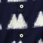 Ikat Garage Shirt - Navy - Universal Works - STAG Provisions - Tops - L/S Woven - Other Pattern