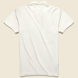 Terry Fleece Vacation Polo - Ecru - Universal Works - STAG Provisions - Tops - S/S Knit