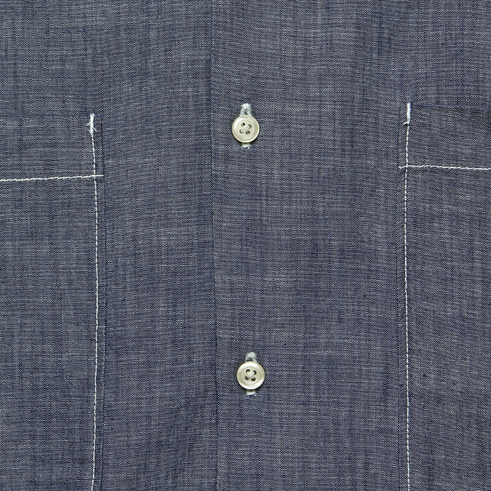 
                          The Summer Overshirt - Indigo Chambray - Universal Works - STAG Provisions - Tops - S/S Woven - Solid
                        