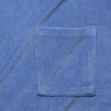 Terry Fleece Vacation Polo - Blue - Universal Works - STAG Provisions - Tops - S/S Knit