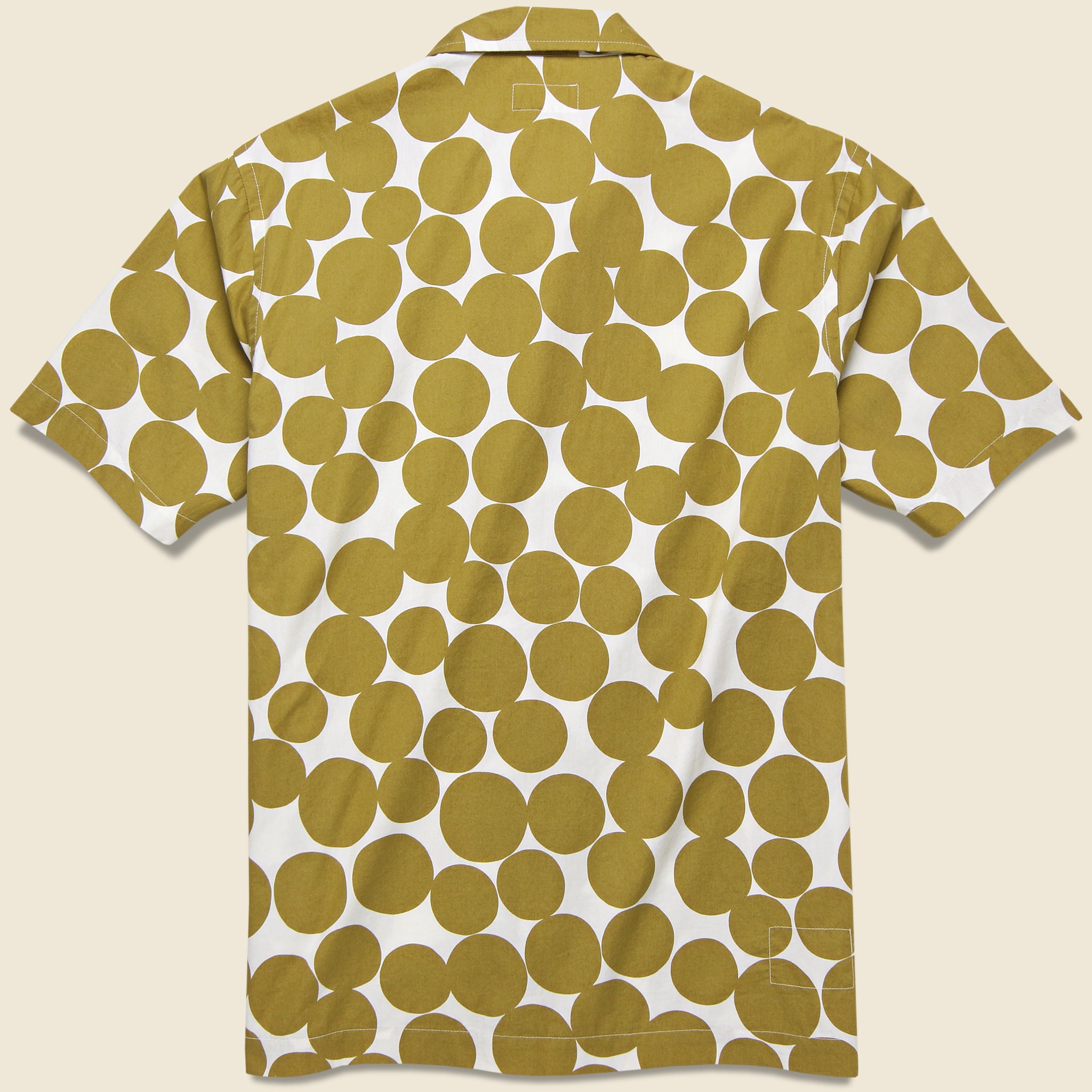 
                          Dot Print Road Shirt - Gold - Universal Works - STAG Provisions - Tops - S/S Woven - Dot
                        
