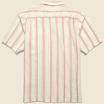 Hendrix Stripe Big Pocket Shirt - Curry Red - Universal Works - STAG Provisions - Tops - S/S Woven - Stripe