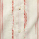 Hendrix Stripe Big Pocket Shirt - Curry Red - Universal Works - STAG Provisions - Tops - S/S Woven - Stripe