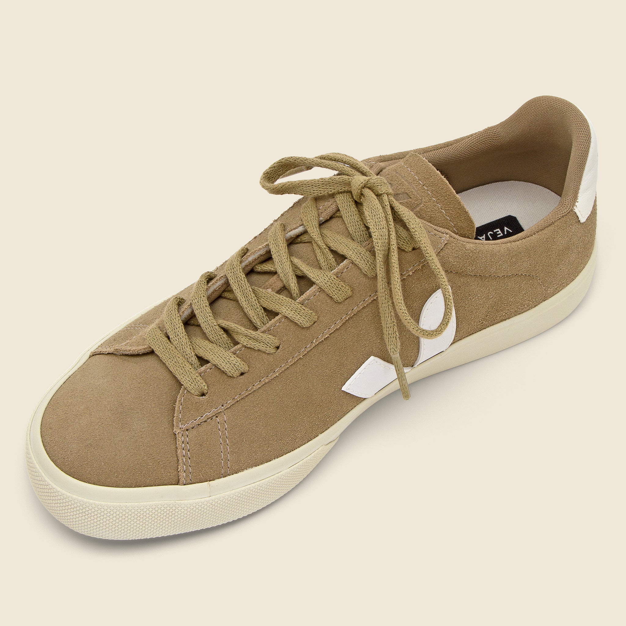 Campo Suede Sneaker - Dune White - Veja - STAG Provisions - Shoes - Athletic