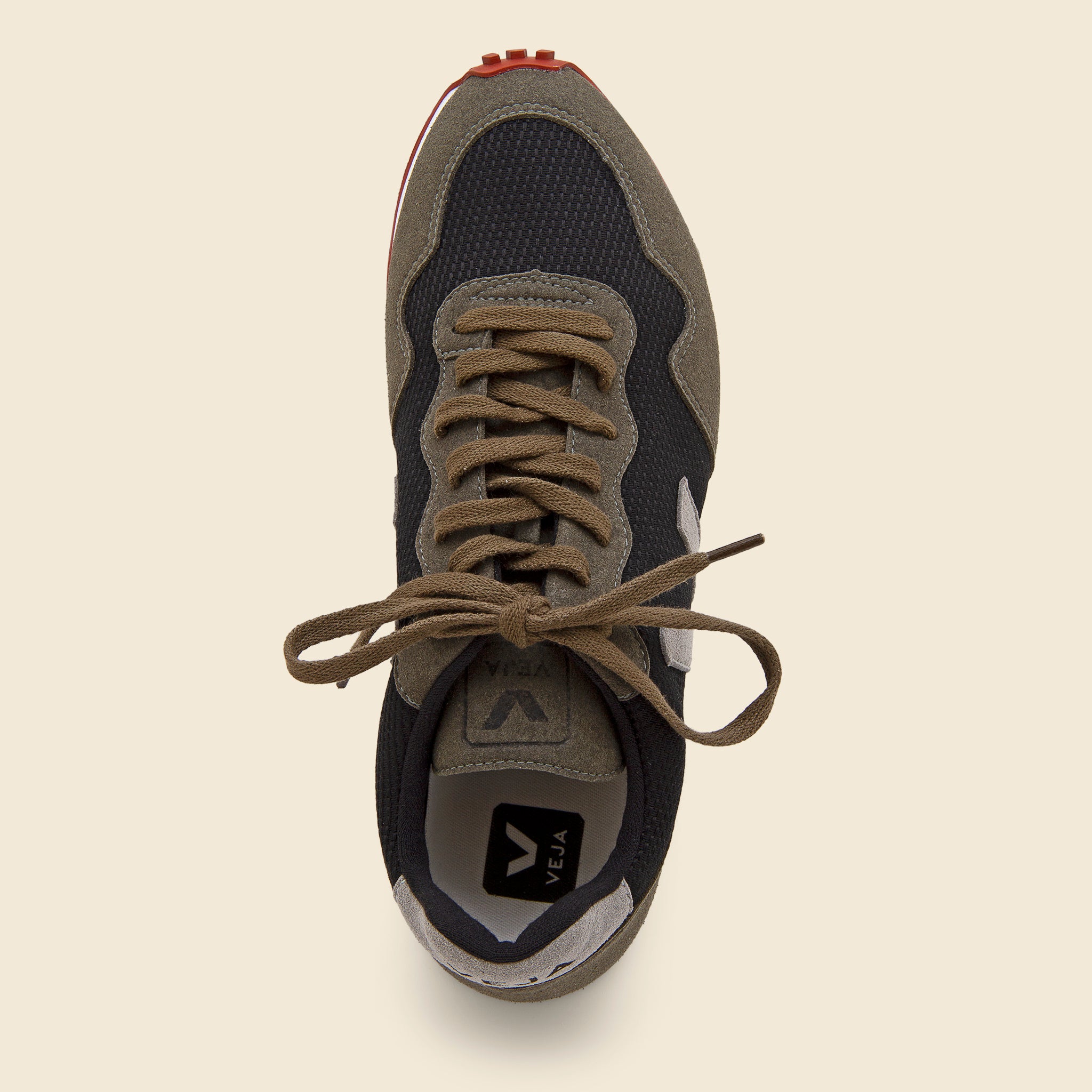 Rec B-Mesh Sneaker - Black/Oxford Grey/Olive - Veja - STAG Provisions - Shoes - Athletic