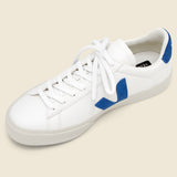 Campo ChromeFree Leather Sneaker - Extra White/Swedish Blue - Veja - STAG Provisions - Shoes - Athletic