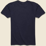 Nebraska City Tee - Navy - Velva Sheen - STAG Provisions - Tops - S/S Tee - Graphic