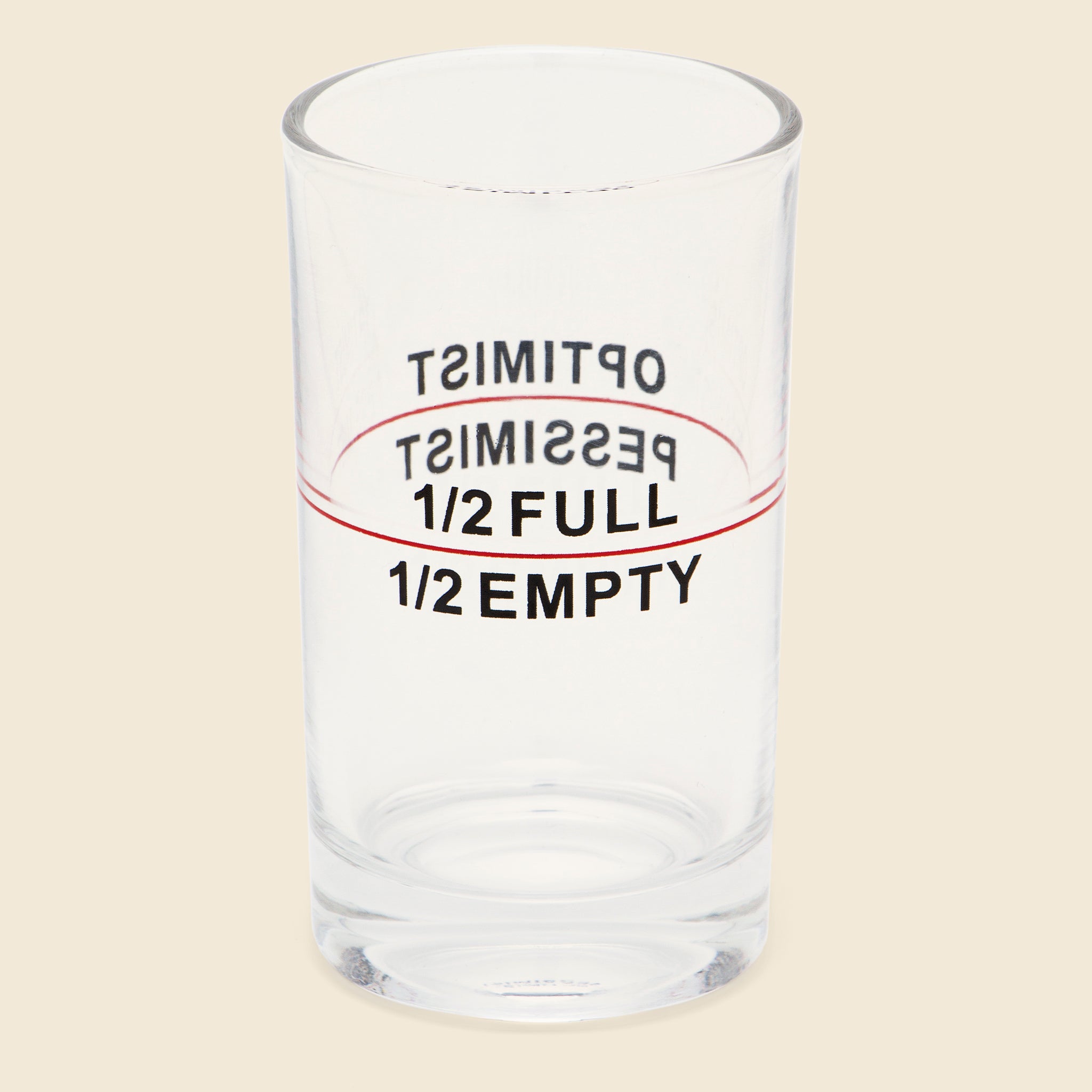 
                          Half Full / Half Empty Glass Set - Barware - STAG Provisions - Home - Bar &amp; Entertaining - Barware
                        