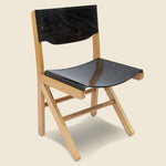 English Industrial Plywood Chair - Black - Vintage - STAG Provisions - One & Done - Furniture