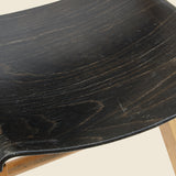 English Industrial Plywood Chair - Black - Vintage - STAG Provisions - One & Done - Furniture