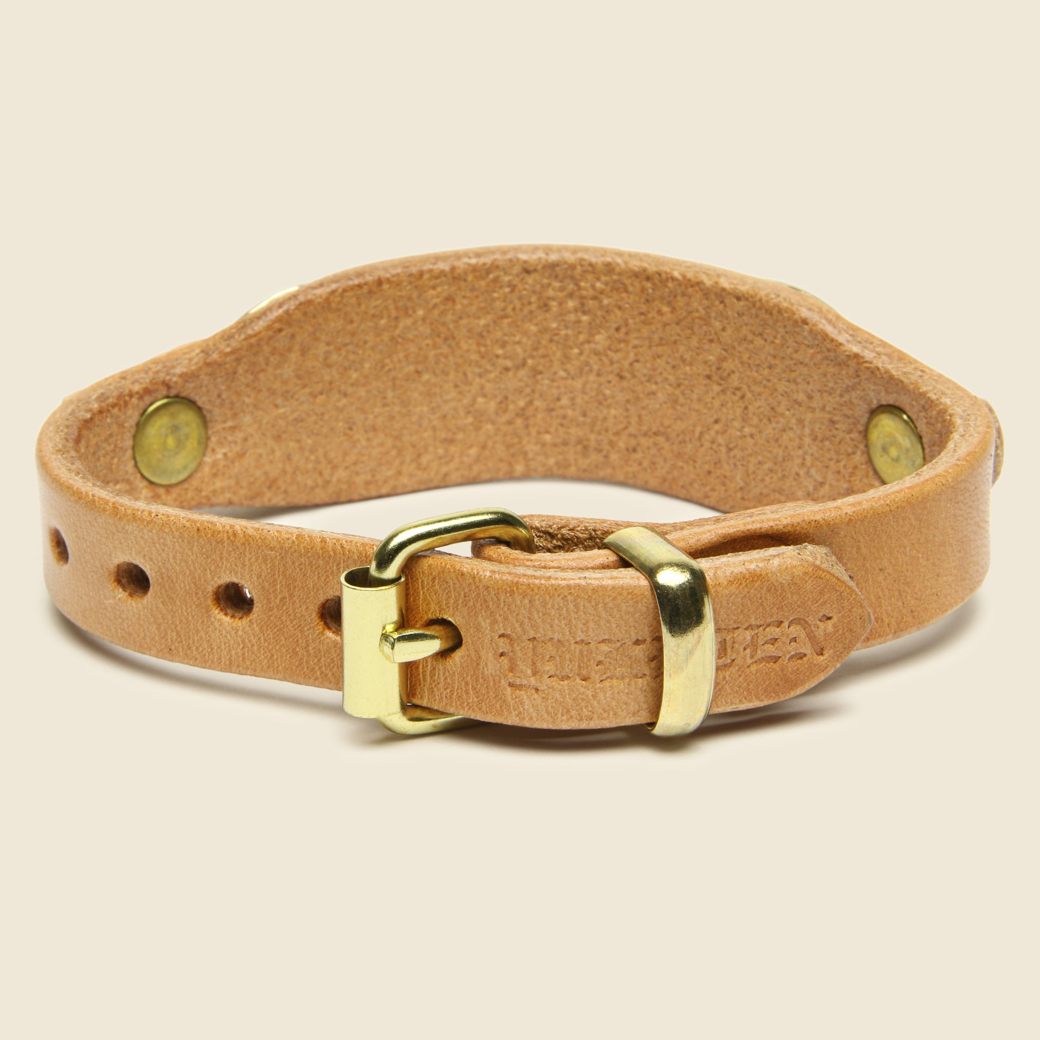 
                          Bit Leather Bracelet - Russet - Yuketen - STAG Provisions - Accessories - Cuffs
                        