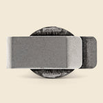 Concho Carved Money Clip - Nickel Silver - Yuketen - STAG Provisions - Accessories - Misc. Jewelry