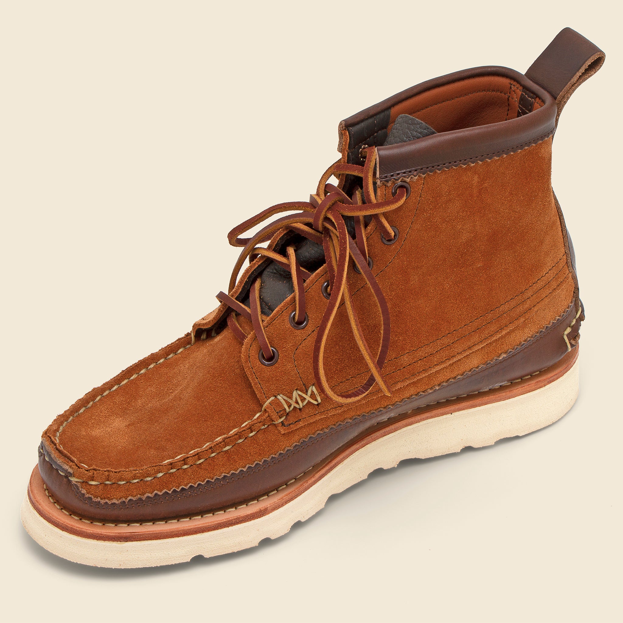 
                          Maine Guide 6 Eye DB Boots - FO G Brown x G Brown - Yuketen - STAG Provisions - Shoes - Boots / Chukkas
                        