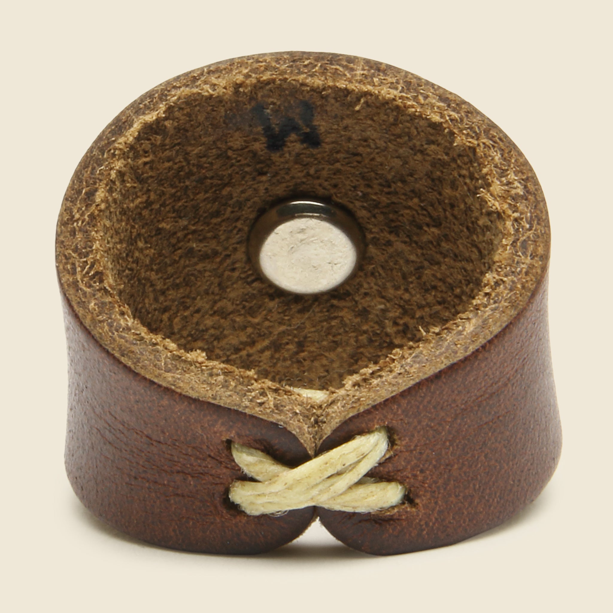 Concho Ring - Leather Needlepoint - Yuketen - STAG Provisions - Accessories - Rings