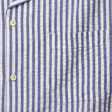 Seersucker Camp Shirt - Blue/White Stripes - Alex Mill - STAG Provisions - Tops - S/S Woven - Other Pattern